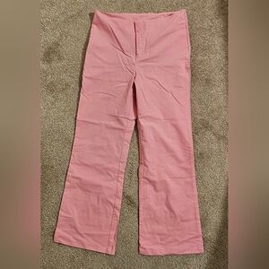 NWT H&M Conscious Pink Flared Pants - Eco-Friendly Viscose